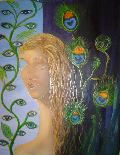Insight. Original oil on canvas. Chantal Guillou-Brennan